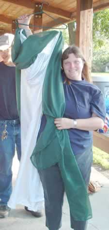 Lori and Handfasting Dress
