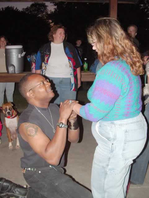 said he, will you marry me
